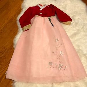 Beautiful Korean traditional dress: Hanbok for 9yr
